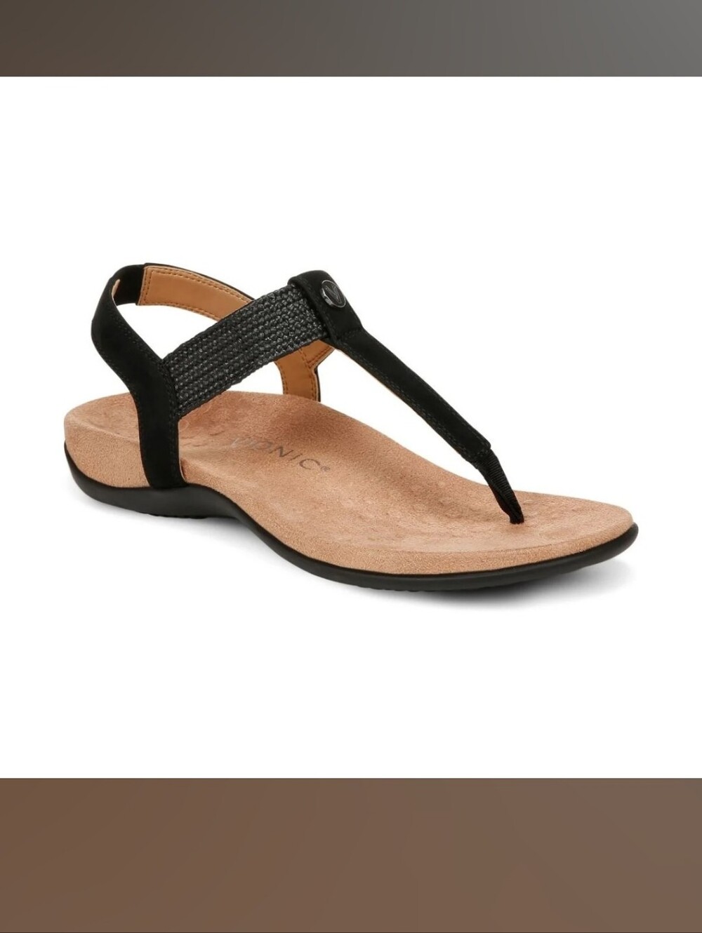 Vionic Brea Toe Post Slingback Sandal
